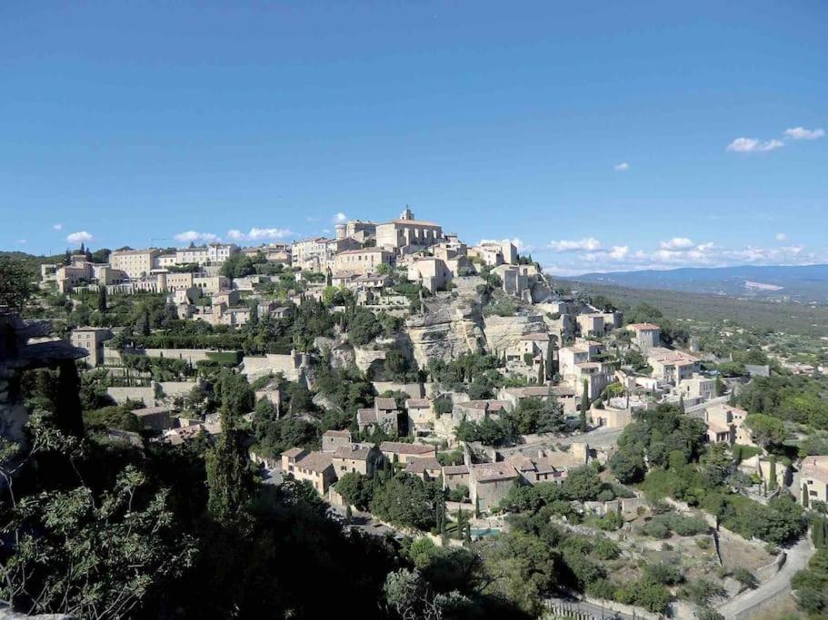 Вилла Soleil D'Ocre - Bastide A Roussillon Русийон Экстерьер фото